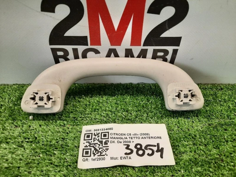 Maniglia Tetto Anteriore DX 9681334080 ANT DX Citroen C5 III 2008