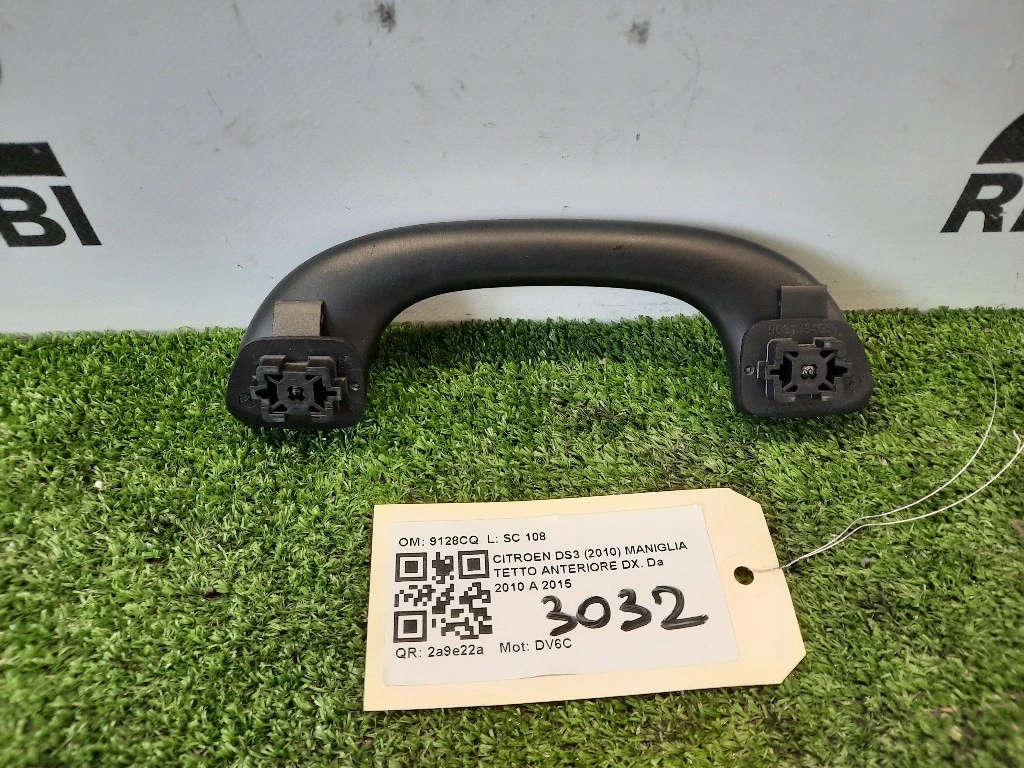 Maniglia Tetto Anteriore DX 9128CQ Citroen DS3 2010