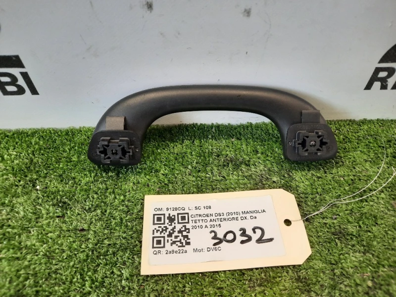 Maniglia Tetto Anteriore DX 9128CQ Citroen DS3 2010