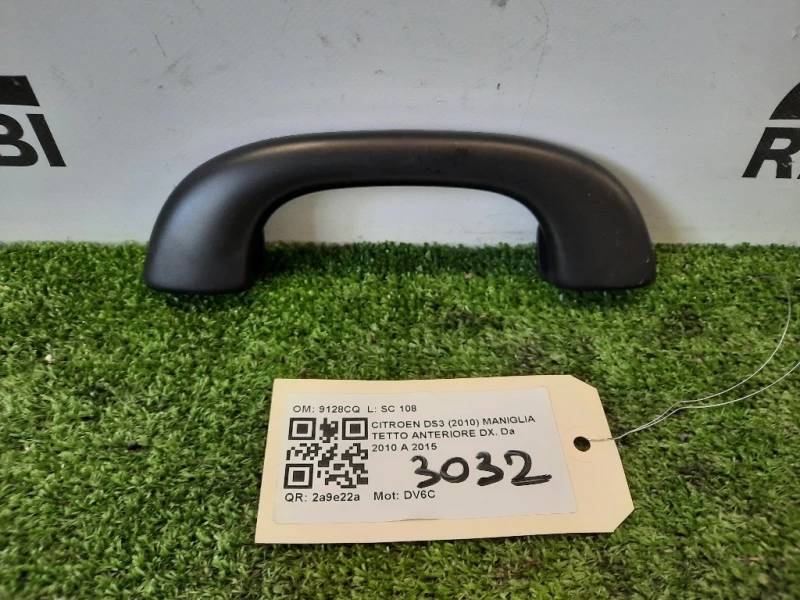 Maniglia Tetto Anteriore DX 9128CQ Citroen DS3 2010