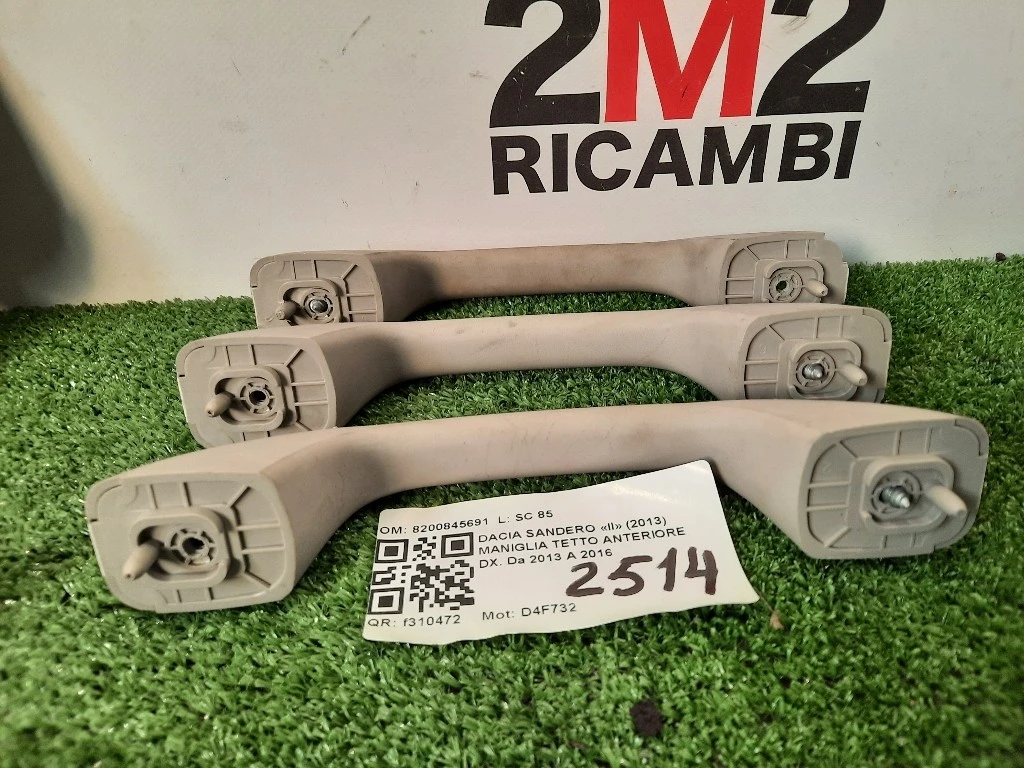 Maniglia Tetto Anteriore DX 8200845691 Dacia Sandero II 2013