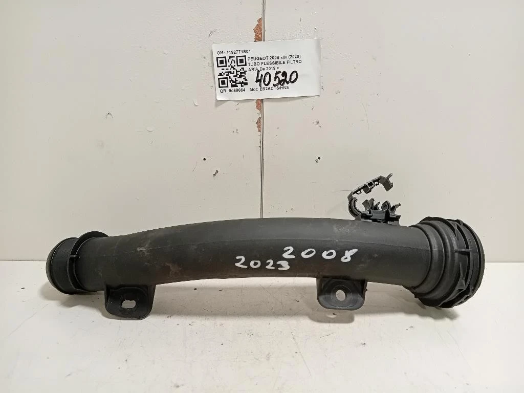 TUBO Flessibile Filtro ARIA 1192771S01 Peugeot 2008 II 2020