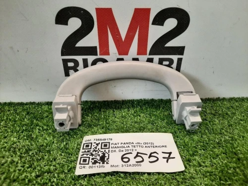 Maniglia Tetto Anteriore DX 735549178 Fiat Panda III 2012