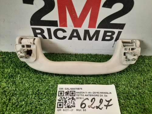 Maniglia Tetto Anteriore DX ANT DX Mazda 3 III 2016