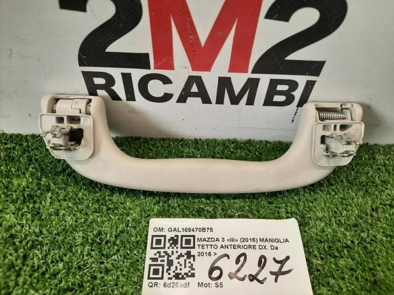 Maniglia Tetto Anteriore DX ANT DX Mazda 3 III 2016