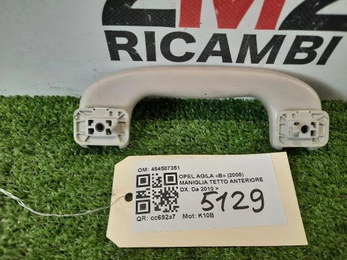 Maniglia Tetto Anteriore DX 454507351 Opel Agila B 2008