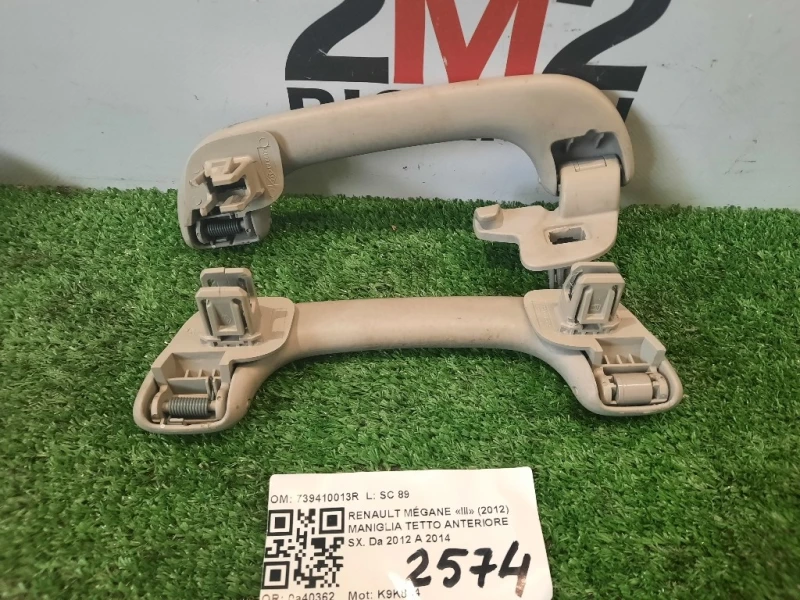 Maniglia Tetto Anteriore SX 739410013R Renault Mégane III 2012