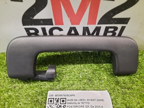 Maniglia Tetto Posteriore DX 8E0857608C4PK Audi A4 8ED Avant 2005