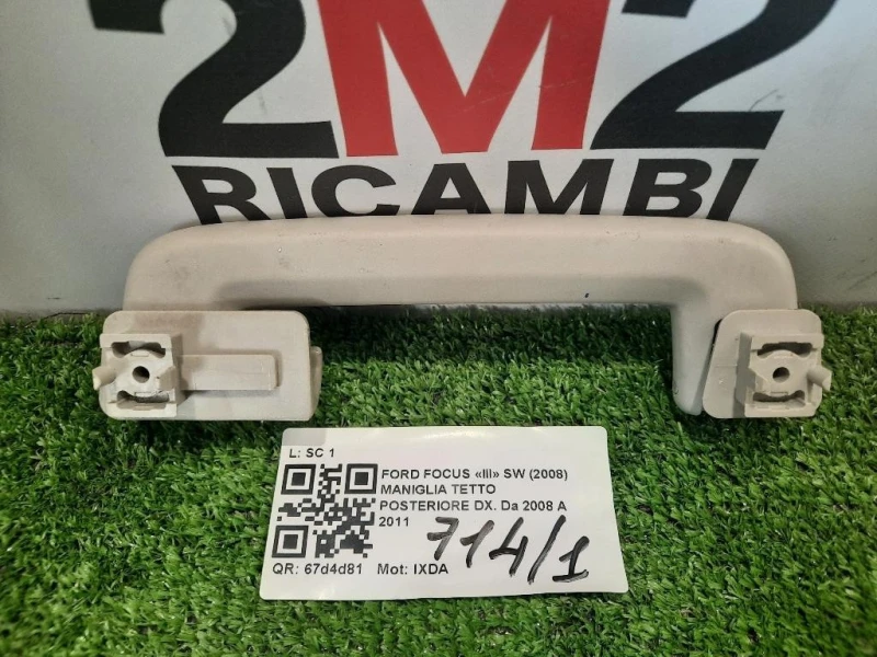 Maniglia Tetto Posteriore DX POST DX Ford Focus III SW 2008