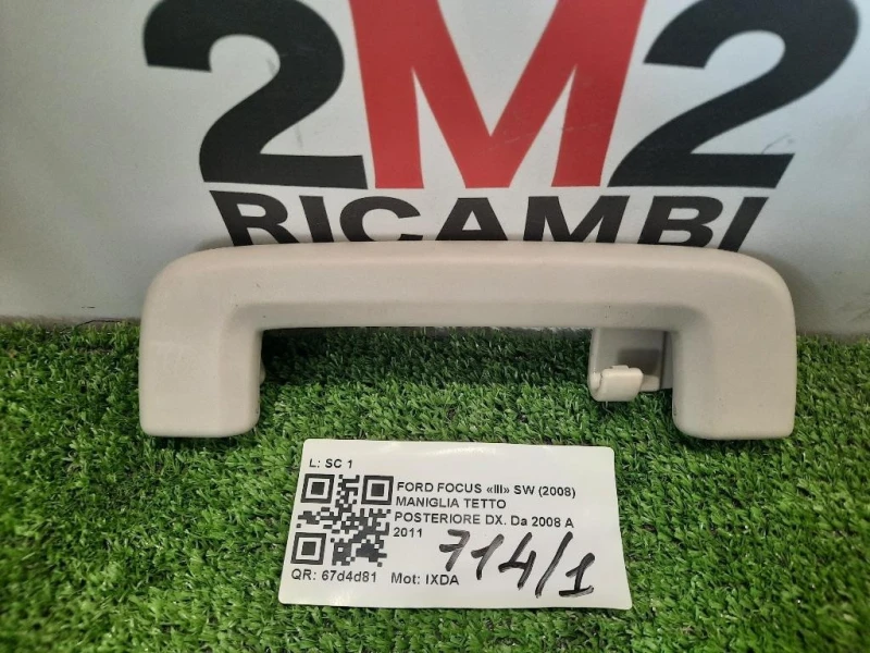 Maniglia Tetto Posteriore DX POST DX Ford Focus III SW 2008