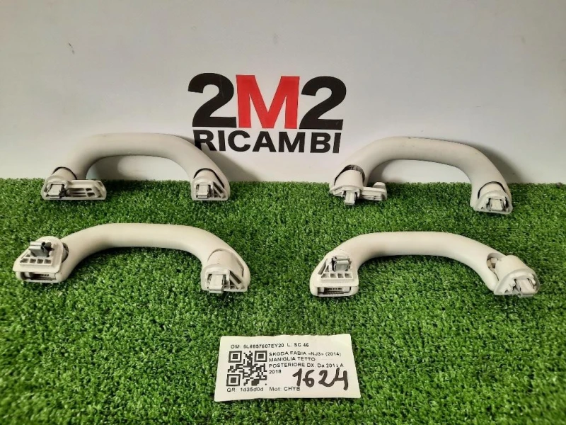 Maniglia Tetto Posteriore DX 5L6857607EY20 Skoda Fabia NJ3 2014