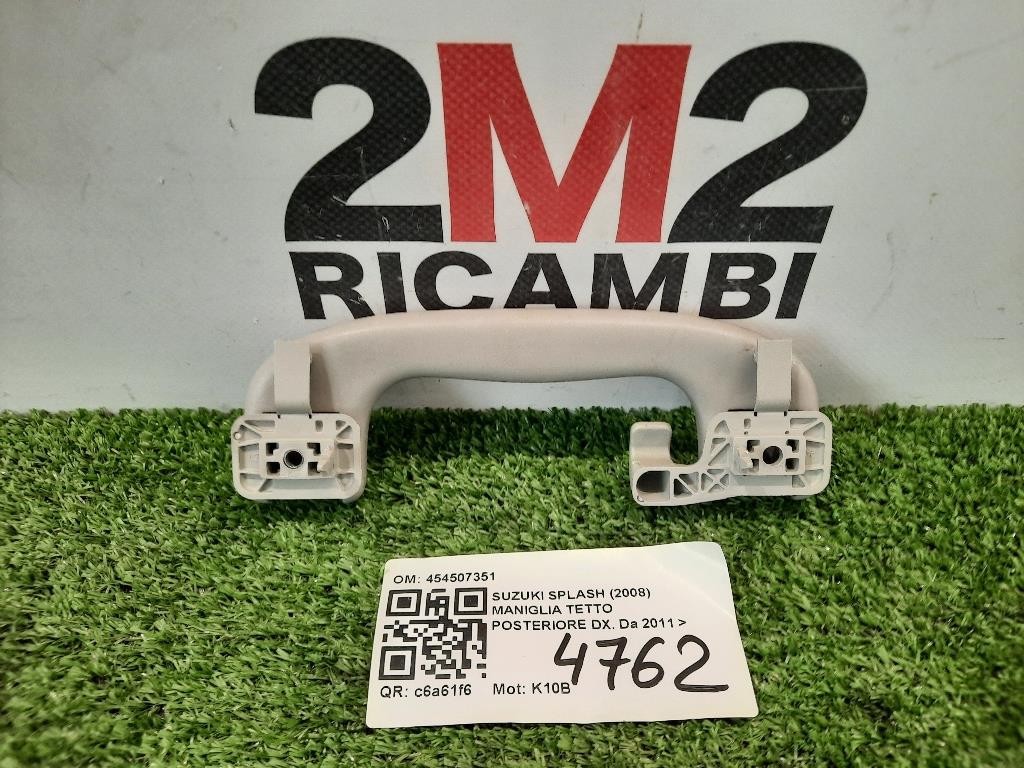 Maniglia Tetto Posteriore DX 454507351 Suzuki Splash 2008