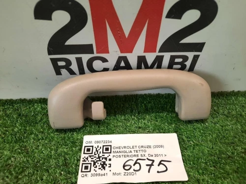 Maniglia Tetto Posteriore SX 09072234 POST SX Chevrolet Cruze 2009