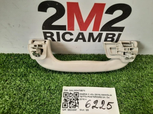 Maniglia Tetto Posteriore SX POST SX Mazda 3 III 2016