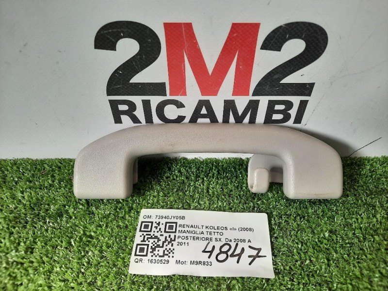 Maniglia Tetto Posteriore SX TETTO Renault Koleos I 2008