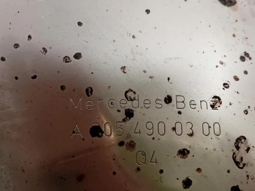 TUBO Marmitta Posteriore A2054900300 SX Mercedes Classe C W205 2014