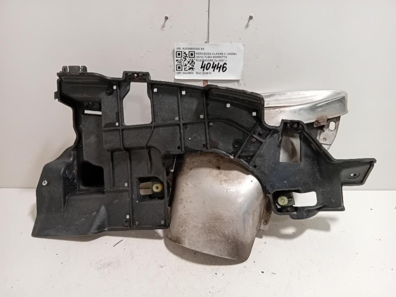 TUBO Marmitta Posteriore A2054900300 SX Mercedes Classe C W205 2014