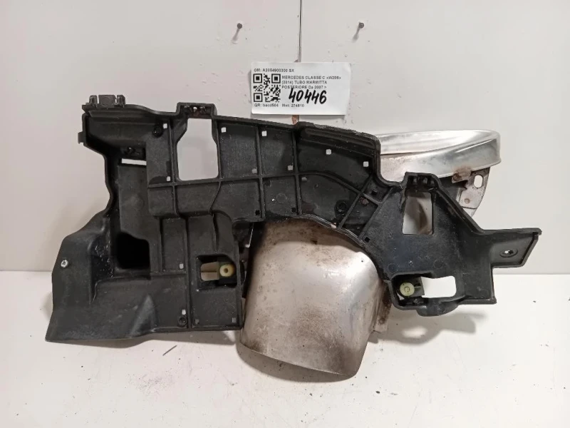 TUBO Marmitta Posteriore A2054900300 SX Mercedes Classe C W205 2014