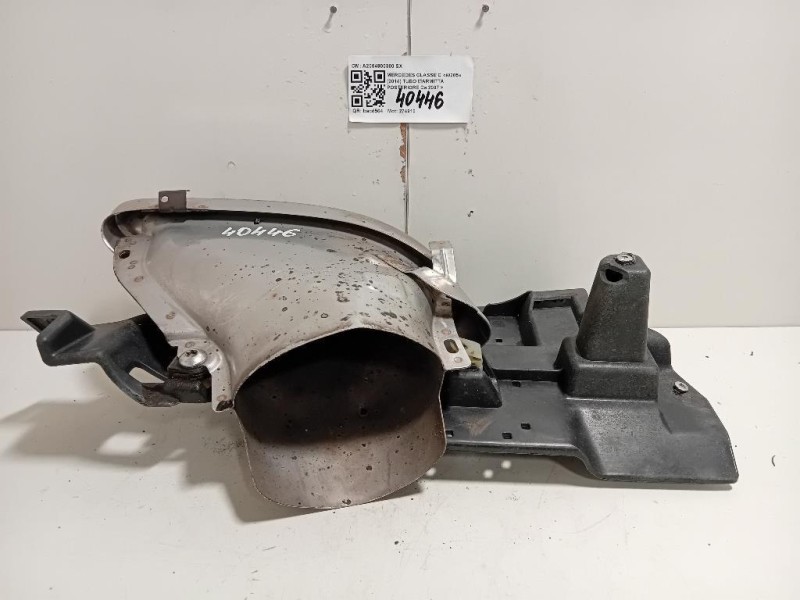 TUBO Marmitta Posteriore A2054900300 SX Mercedes Classe C W205 2014