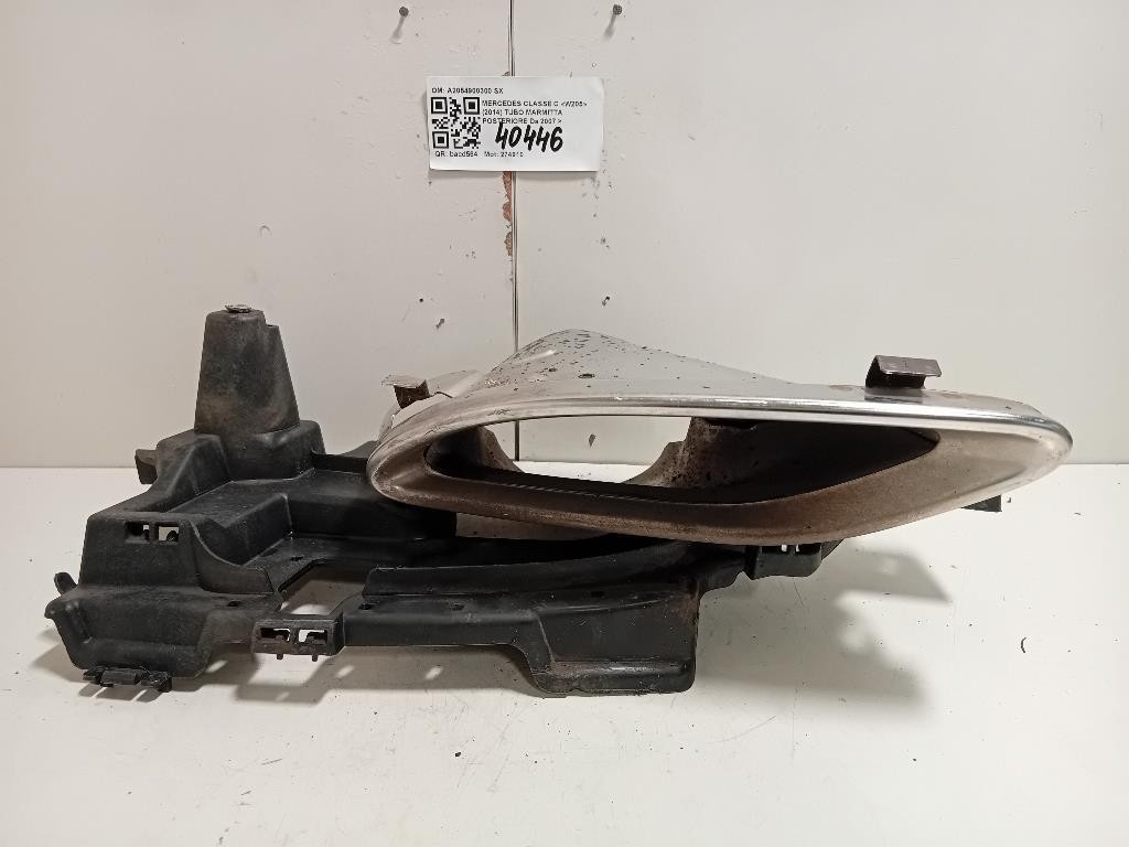 TUBO Marmitta Posteriore A2054900300 SX Mercedes Classe C W205 2014