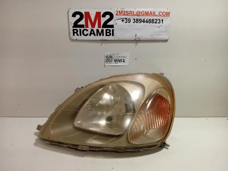 Proiettore ANT SX PROIETTORE ANT SX Toyota Yaris France I 2002