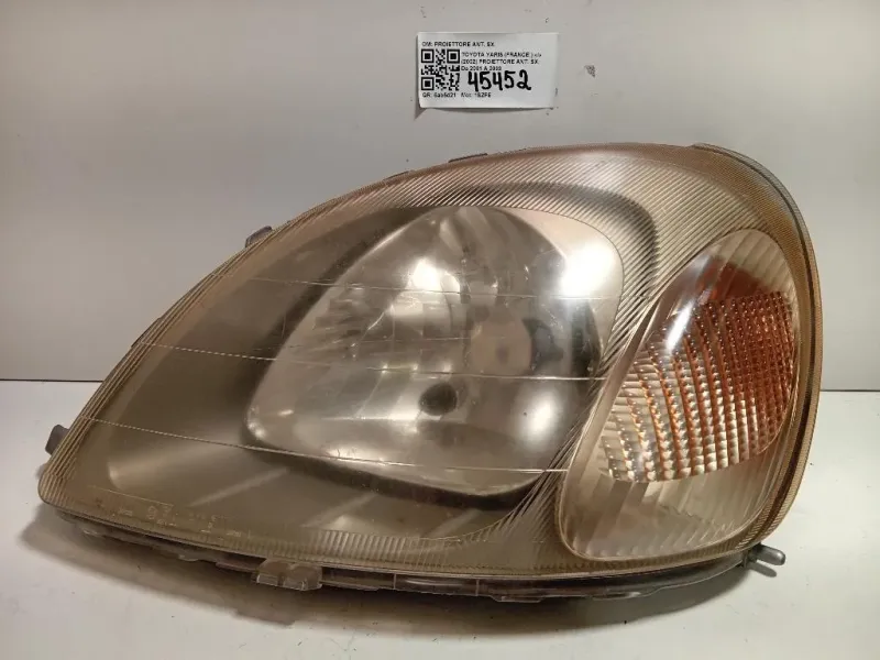Proiettore ANT SX PROIETTORE ANT SX Toyota Yaris France I 2002