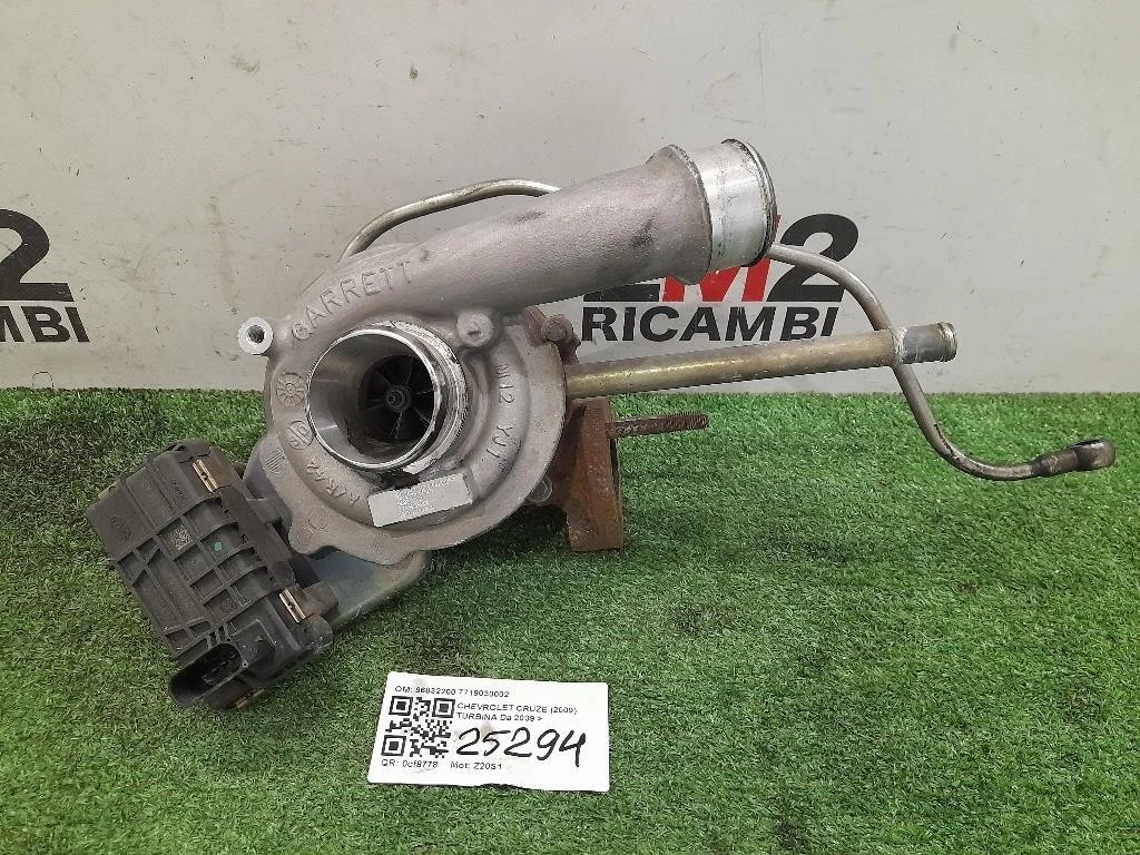 Turbina 96832200 7719030002 Chevrolet Cruze 2009