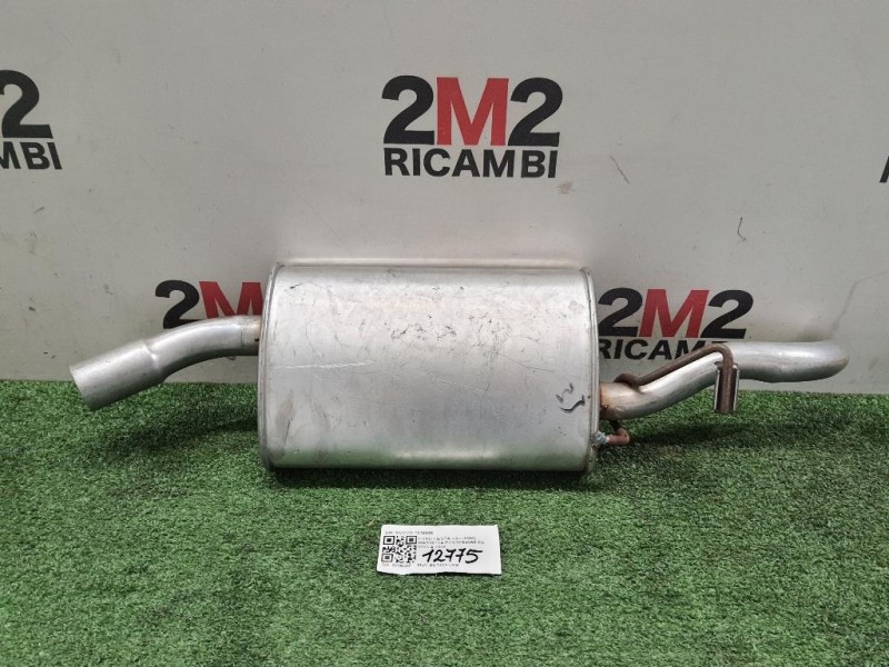 Marmitta Posteriore NUOVO 1018858 Ford Fiesta III 1990