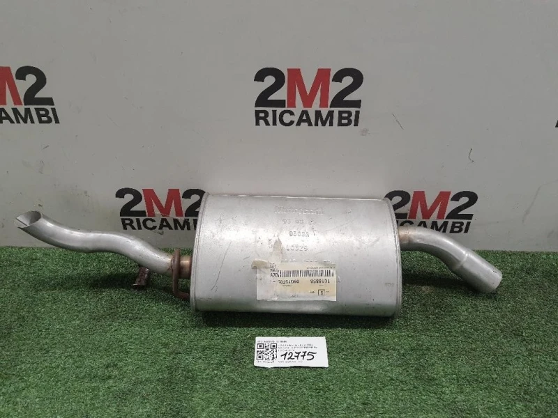 Marmitta Posteriore NUOVO 1018858 Ford Fiesta III 1990