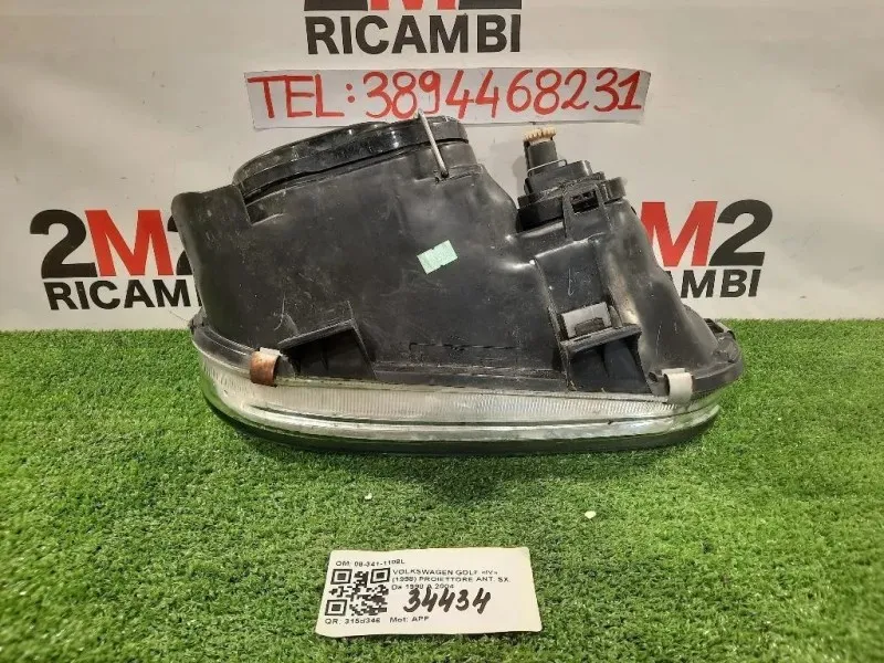 Proiettore ANT SX 08-341-1108L Volkswagen GOLF IV 1998