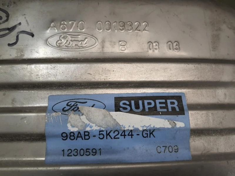 Marmitta Posteriore 1230591 98AB5K244GK Ford Focus II 2005