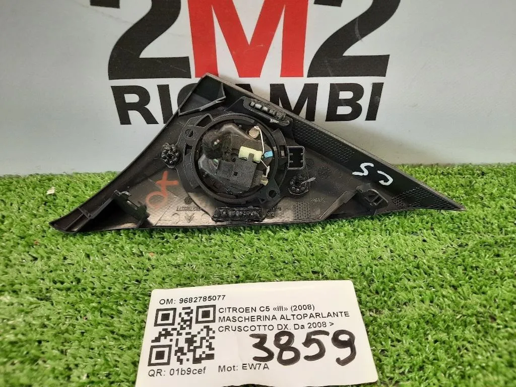 Mascherina Altoparlante Cruscotto DX 9682785077 Citroen C5 III 2008