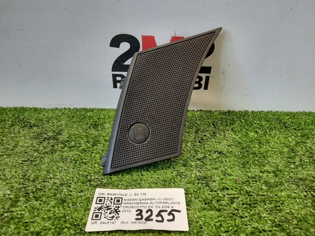 Mascherina Altoparlante Cruscotto DX RH28176JD Nissan Qashqai I 2007