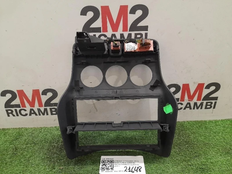 Mascherina Comandi Riscaldamento-clima 96825462 Citroen C3 Picasso 2013