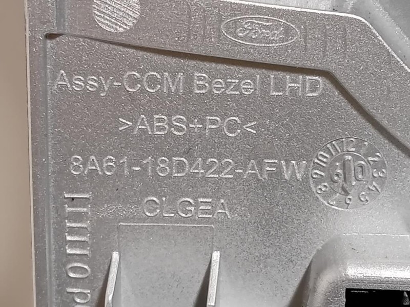 Mascherina Comandi Riscaldamento-clima 8A61-18D422 Ford Fiesta VI 2008