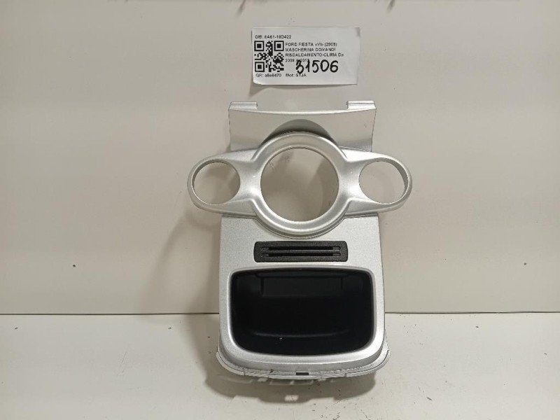 Mascherina Comandi Riscaldamento-clima 8A61-18D422 Ford Fiesta VI 2008