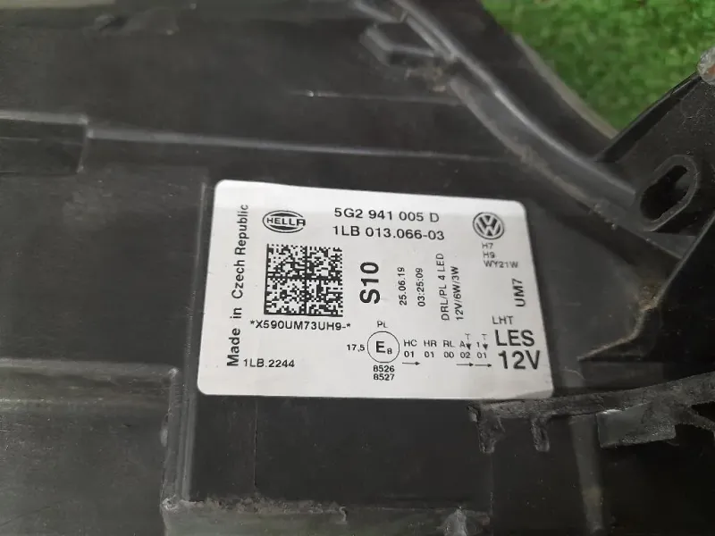 Proiettore ANT SX 5G2941005D Volkswagen GOLF VII 2017