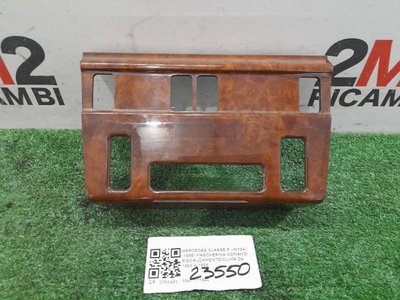Mascherina Comandi Riscaldamento-clima Mercedes Classe E W124 1985