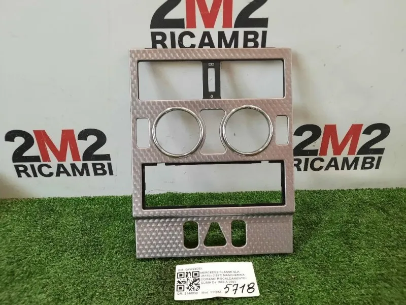 Mascherina Comandi Riscaldamento-clima Q4W24C53 Mercedes Classe SLK R170 1997