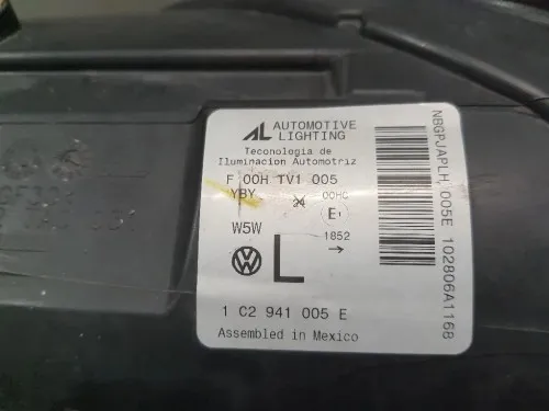 Proiettore ANT SX 1C0941005E Volkswagen NEW Beetle I Cabrio 2002