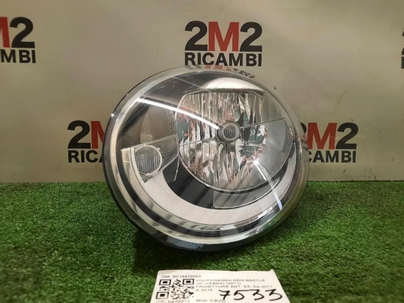 Proiettore ANT SX 5C1941005A Volkswagen NEW Beetle II Cabrio 2011