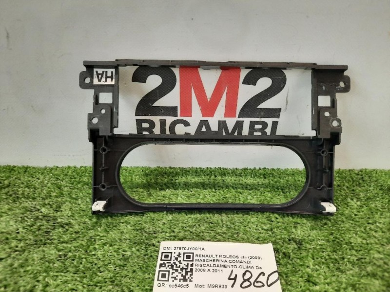 Mascherina Comandi Riscaldamento-clima COMANDI CLIMA AC Renault Koleos I 2008