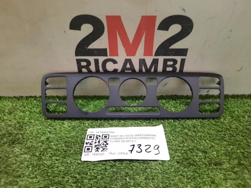 Mascherina Comandi Riscaldamento-clima 1ST820075A Seat MII 2012