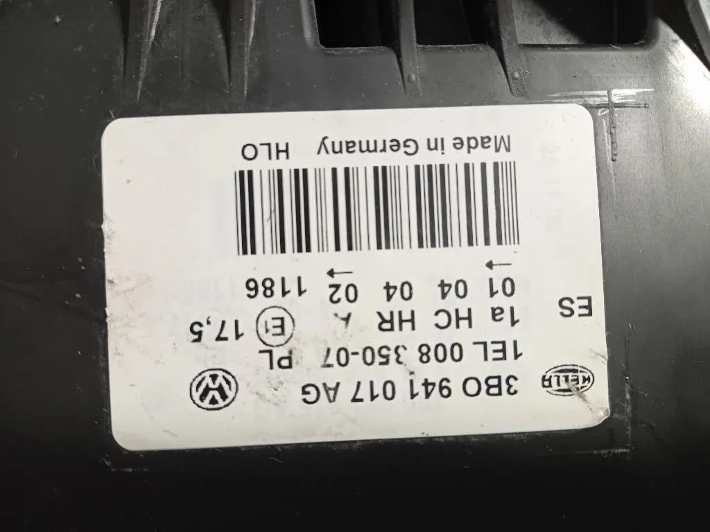 Proiettore ANT SX 3BO 941 017 AG Volkswagen Passat V Variant 2005