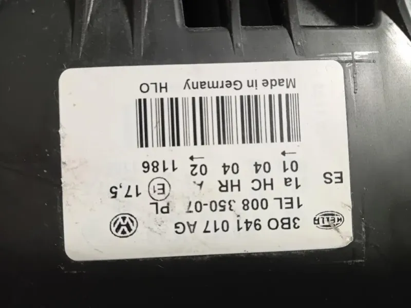 Proiettore ANT SX 3BO 941 017 AG Volkswagen Passat V Variant 2005