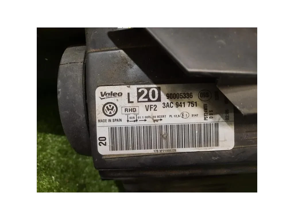 Proiettore ANT SX 3AC941751 Volkswagen Passat VI 2011