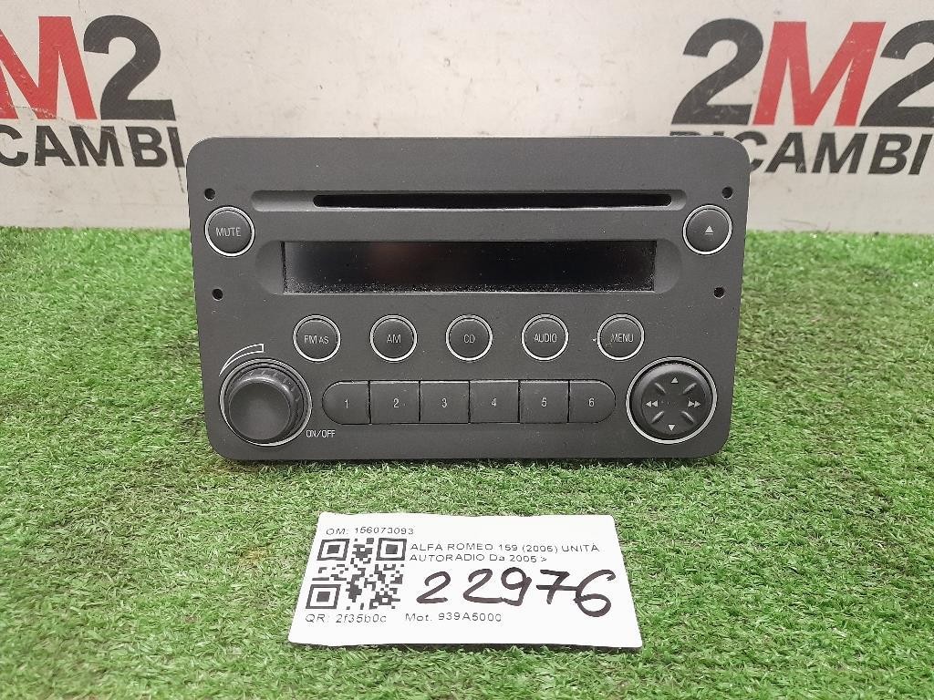Unità Autoradio 156073093 Alfa Romeo 159 2006
