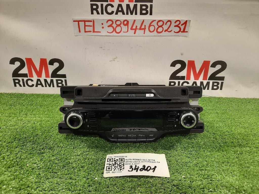 Unità Autoradio 7640333316 Alfa Romeo Giulietta 2010