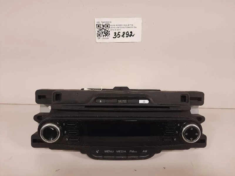 Unità Autoradio 7640333316 Alfa Romeo Giulietta 2010