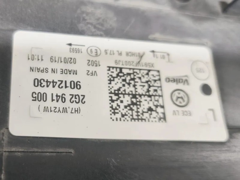 Proiettore ANT SX 2G2941005 Volkswagen POLO VII 2017